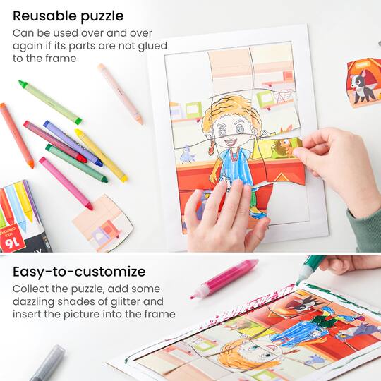Arteza® Kids Careers Jigsaw Puzzle Set, 32 pcs